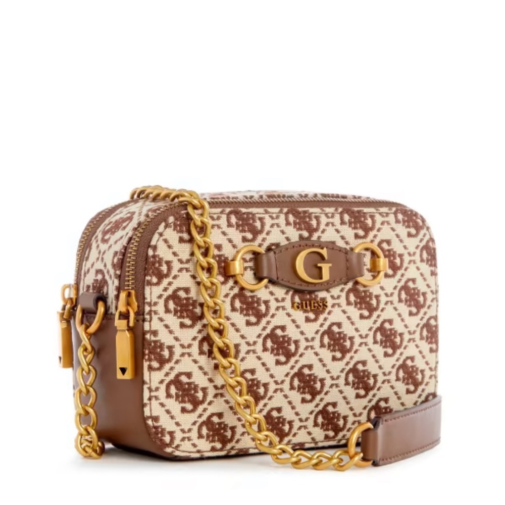 Brown Guess Purse - Gold